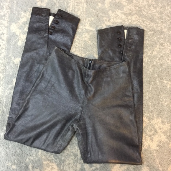 Jean Paul Gaultier Pants - Vintage Jean Paul Gaultier 90's Goat Leather Pants